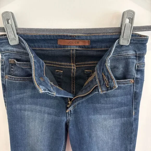 Joes Jeans Womens Sz 26x33 Icon Flare Blue Mid Rise Flawless Boho Y2K 90s Vibes - Picture 4 of 10